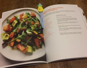 Recette salade courge roties olive roquette avocat cuisine saine et rapide
